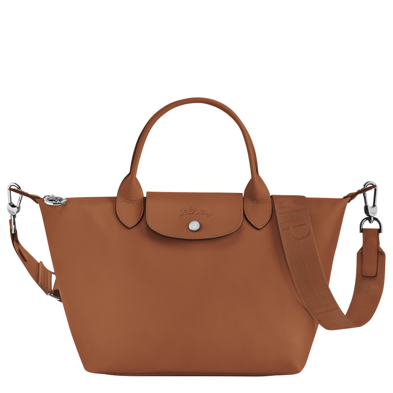 Le Pliage Xtra S Handbag , Cognac - Leather  - View 1 of 6