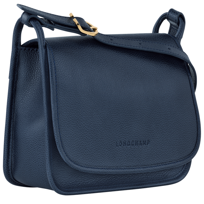 Bolso bandolera M Foulonné Azul (10135021Y90) | Longchamp ES
