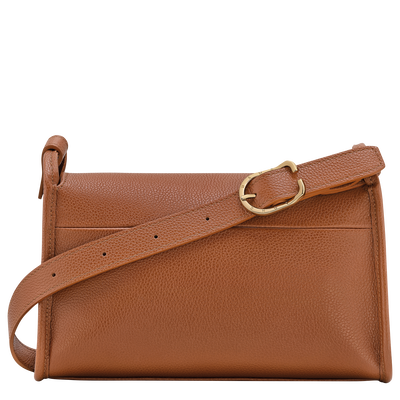 Le Foulonné Crossbody bag M, Caramel