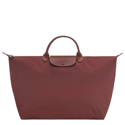Le Pliage One S Travel bag , Burgundy - Canvas