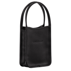 Le Foulonné Handtasche XS, Schwarz