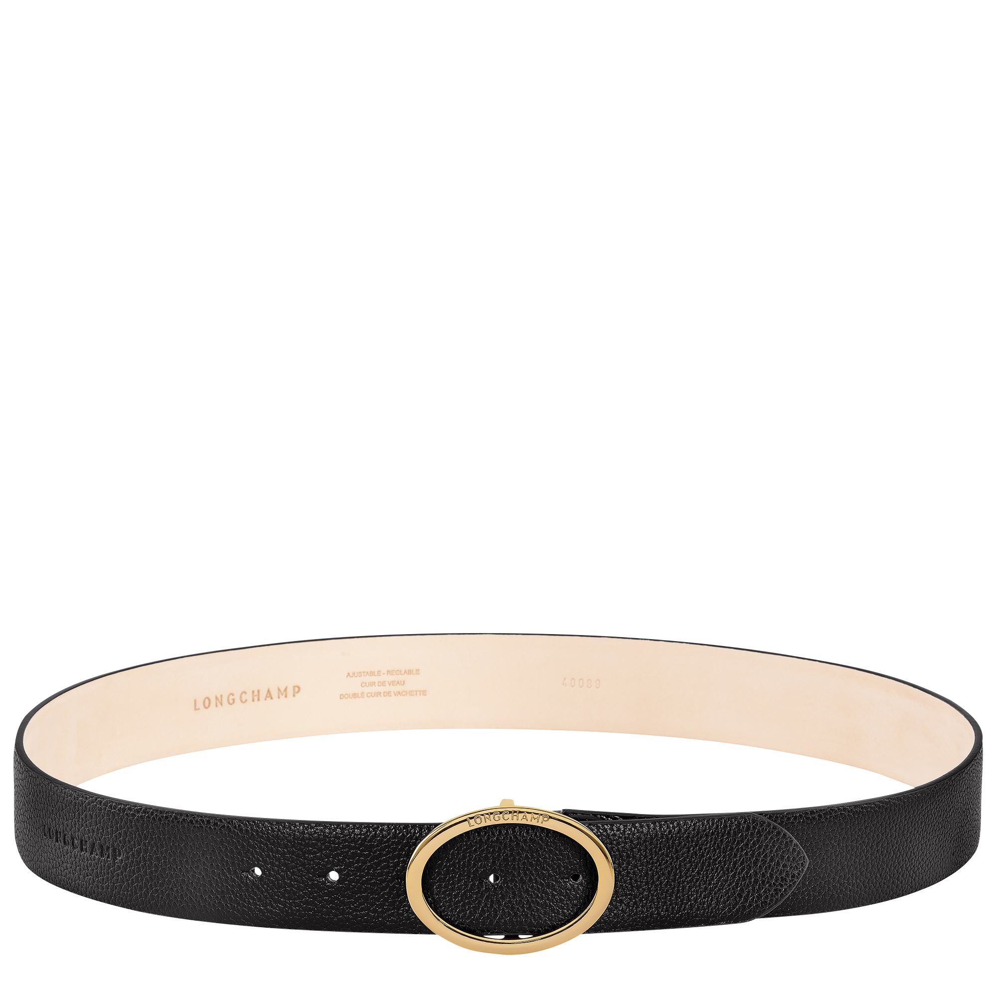 Ladies' belt, Black - View 1 of
3 - zoom in Le Foulonné Ladies' belt, Black