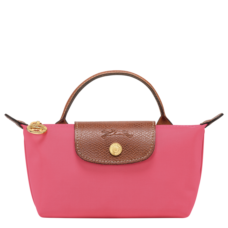 Trousse cosmétiques avec poignée Le Pliage Original , Toile recyclée - Grenadine  - Vue 1 de 5