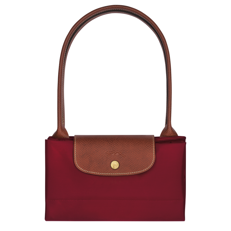 Le Pliage Original L Tote bag , Red - Recycled canvas  - View 5 of 5