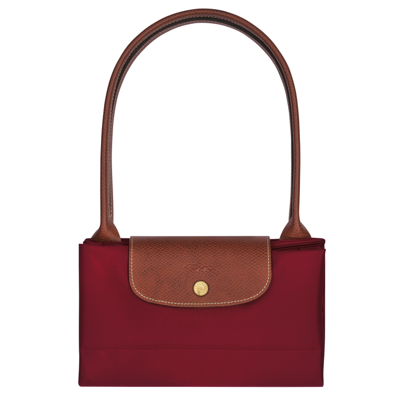 Le Pliage Original L Tote bag , Red - Recycled canvas  - View 5 of  5