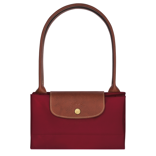 Le Pliage Original L Tote bag , Red - Recycled canvas - View 5 of  5