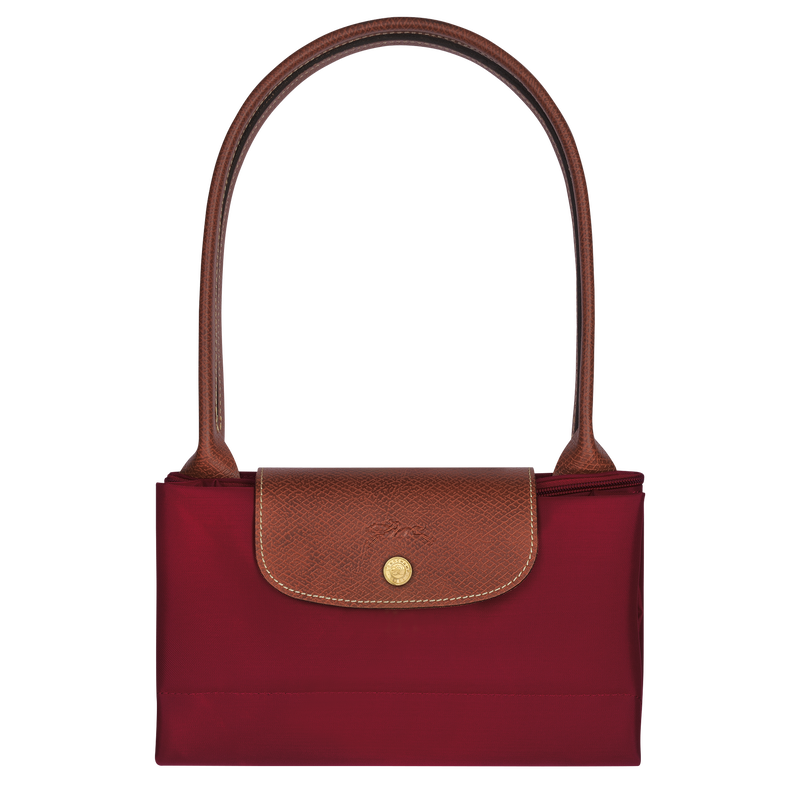 Le Pliage Original L Tote bag , Red - Recycled canvas  - View 5 of  5