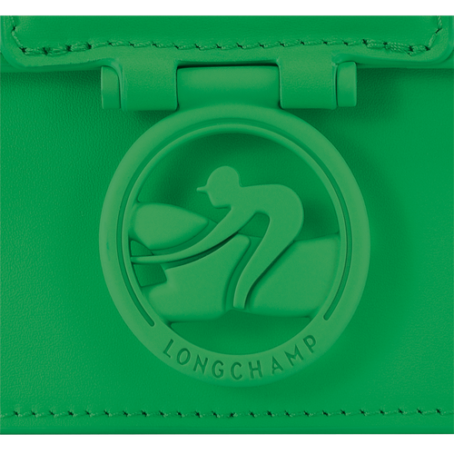 Box-Trot XS Crossbody bag , Lawn - Leather - View 6 of 6