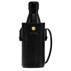 Porte-gourde Épure , Cuir - Noir
