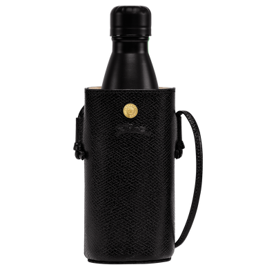 Épure Bottle holder , Black - Leather