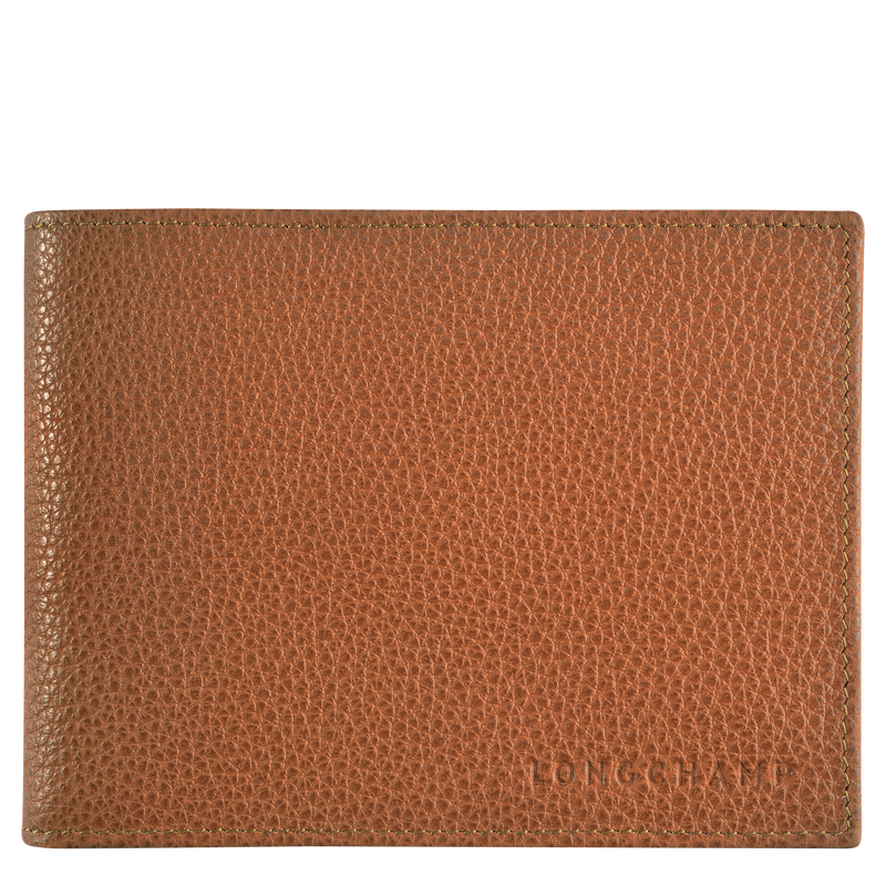 Le Foulonné Wallet , Caramel - Leather  - View 1 of  2