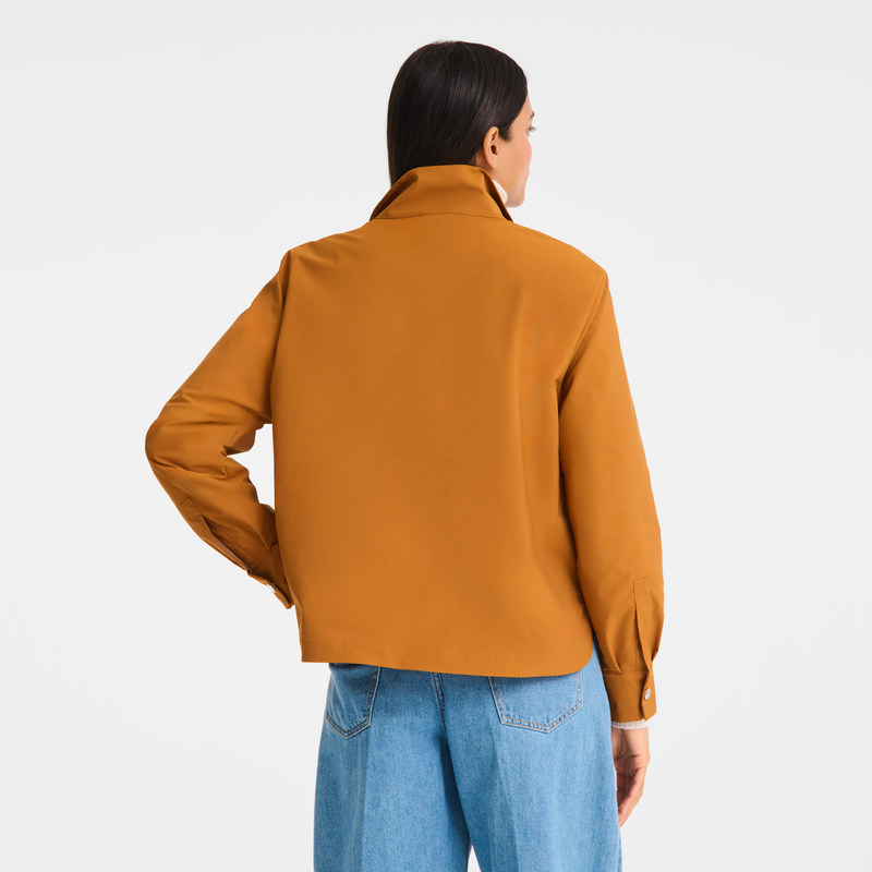 Top , Caramel - Technical poplin  - View 5 of  5