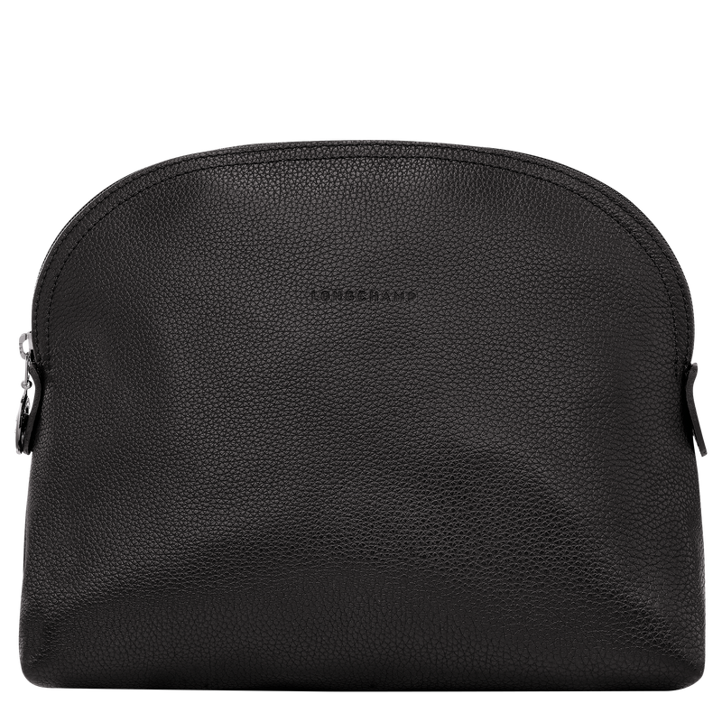 Le Foulonn Toiletry case Black Leather Longchamp US