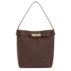 Le Smart Shoulder bag , Mocha - Leather