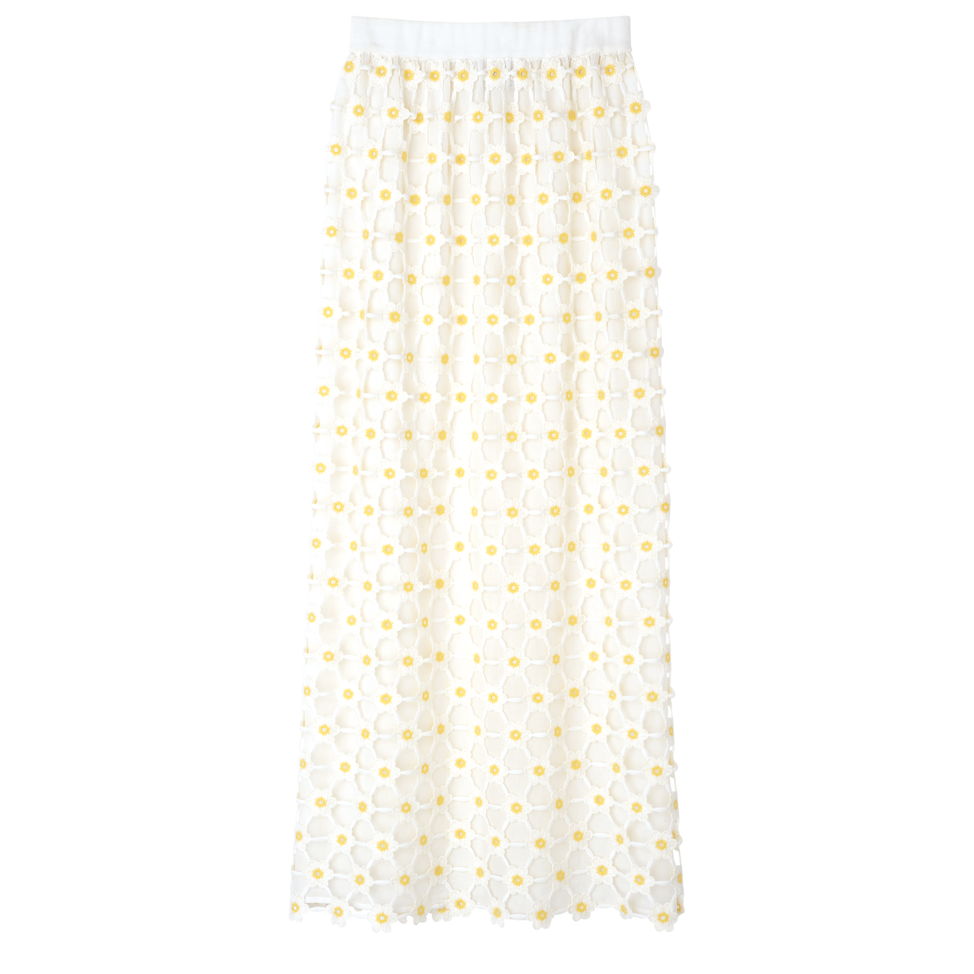 Long skirt, White - View 1 of
        3 - zoom in null Long skirt, White