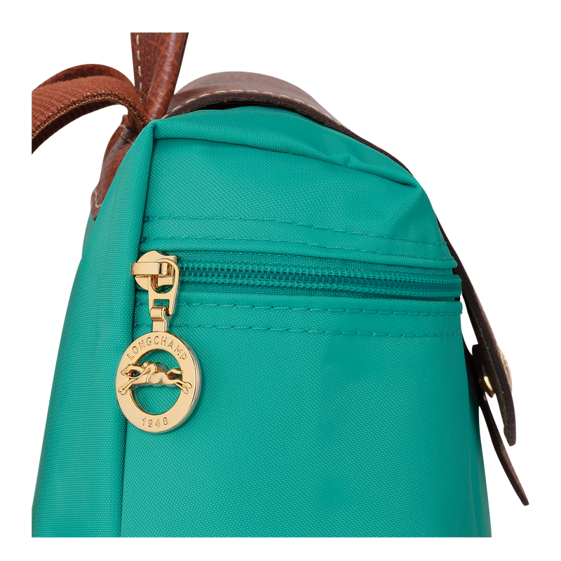 Le Pliage 原創系列 後背包 M , 綠松石色 - 再生帆布  - 查看 4 5