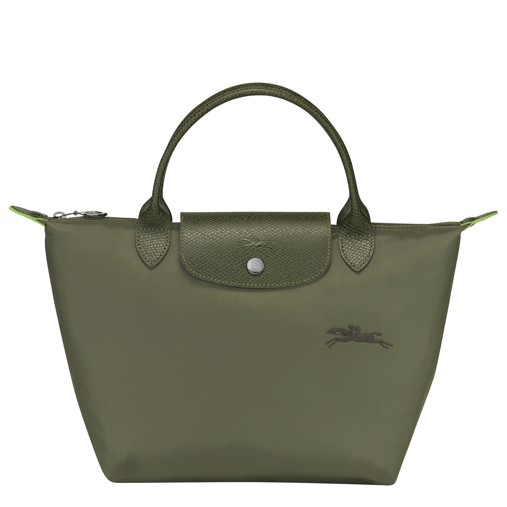 Longchamp Le Pliage Green Small Top-Handle Bag