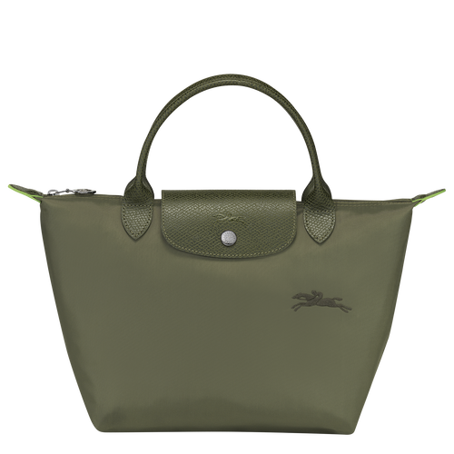 Handtasche S Le Pliage Green , Recyceltes Canvas - Fichte - Ansicht 1 von 6