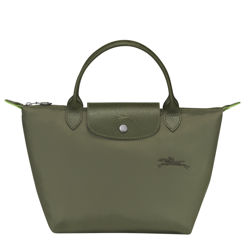 Handtasche S Le Pliage Green , Recyceltes Canvas - Fichte  - Ansicht 1 von 6