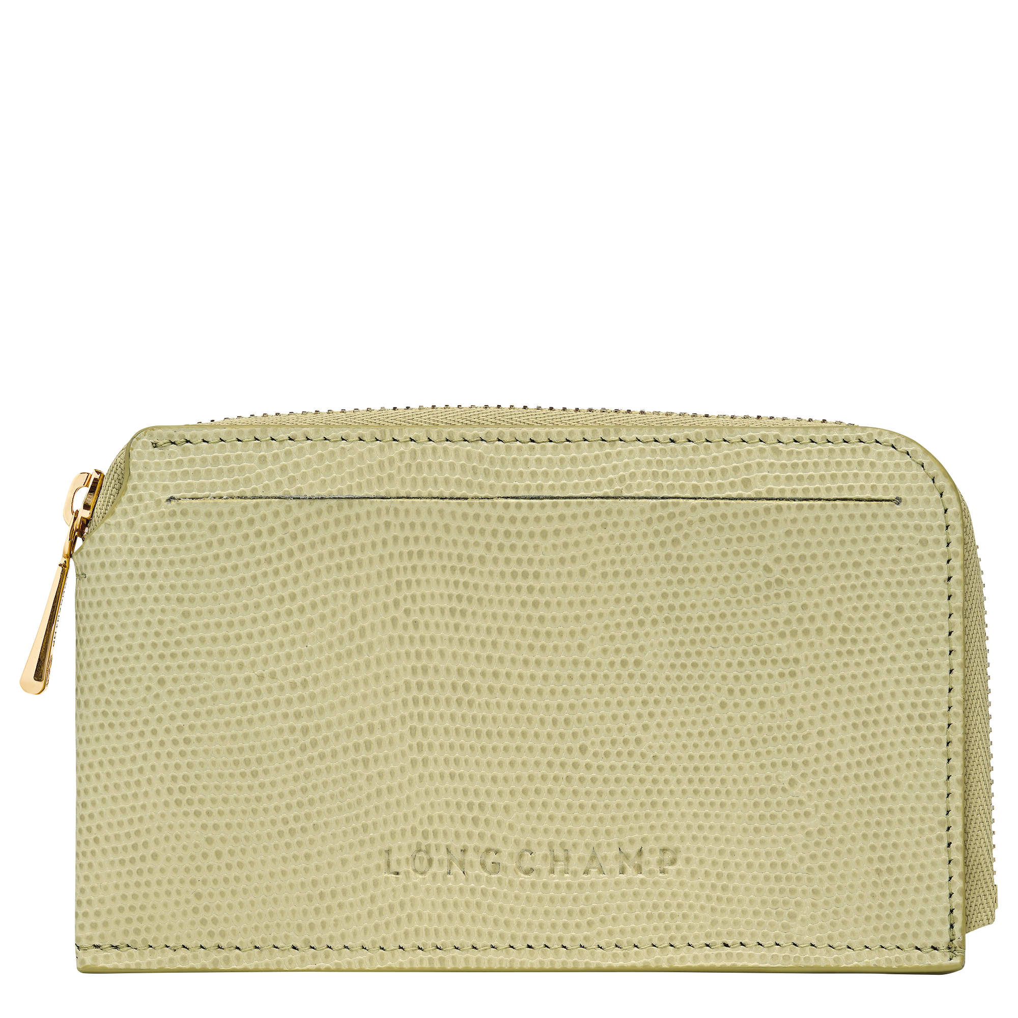 Longchamp Pocket Karten- & M&uuml;nzetui, Pistazie