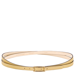 &Eacute;pure Ladies' belt , Hay - Leather