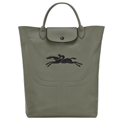 Le Pliage Xtra M Boots bag , Khaki - Leather