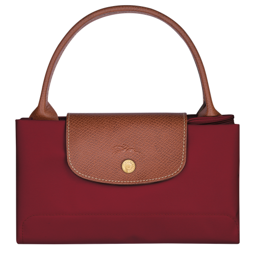 Le Pliage Original M Handbag , Red - Recycled canvas - View 5 of 5