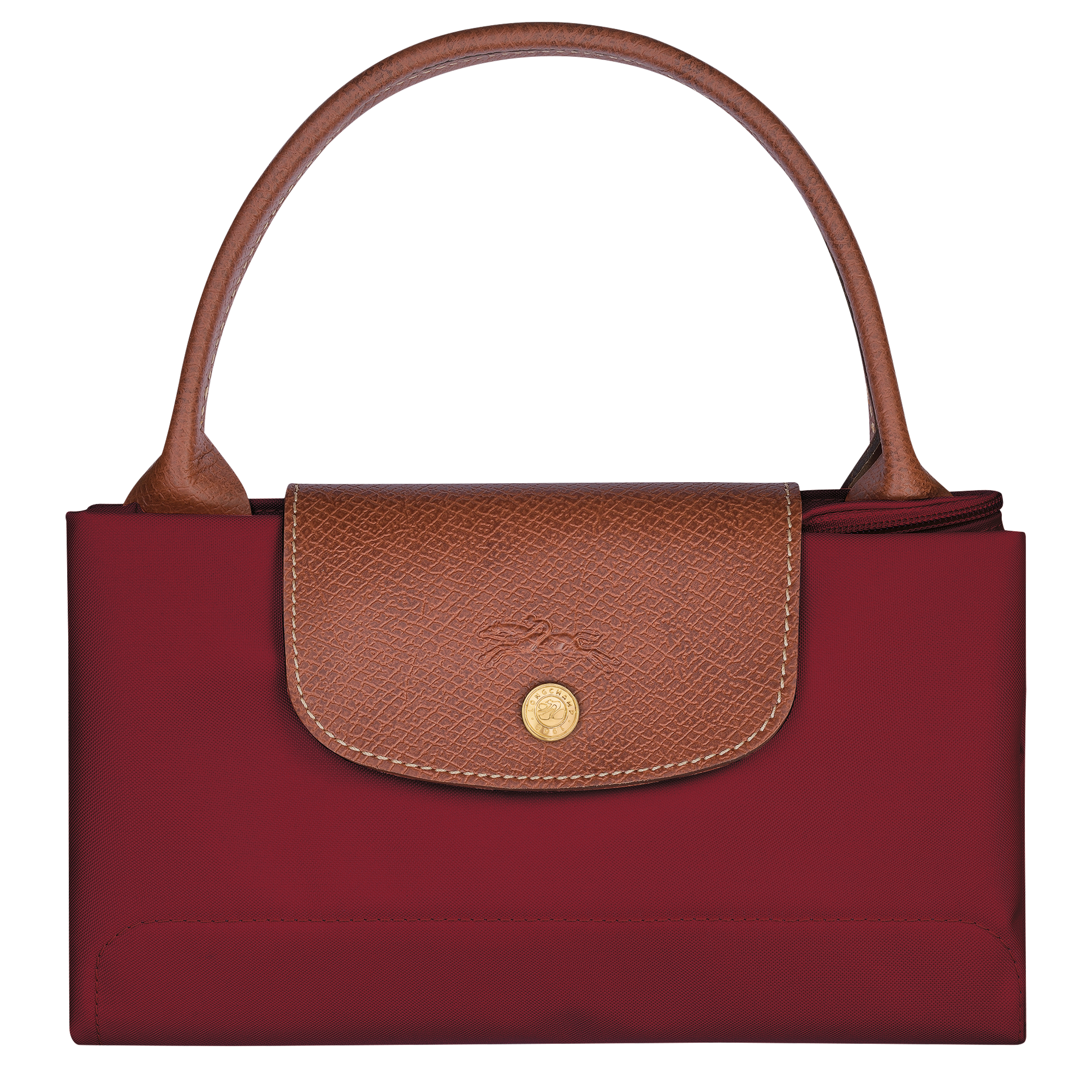 Le Pliage Original Sac à main M, Rouge