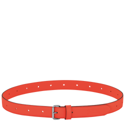 Le Pliage Xtra Ladie's belt , Orange - Leather