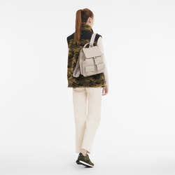 Longchamp 3D S Backpack , Clay - Leather