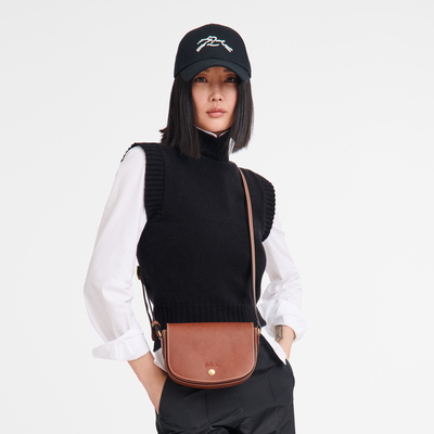 Épure Crossbodytas S , Bruin - Leder