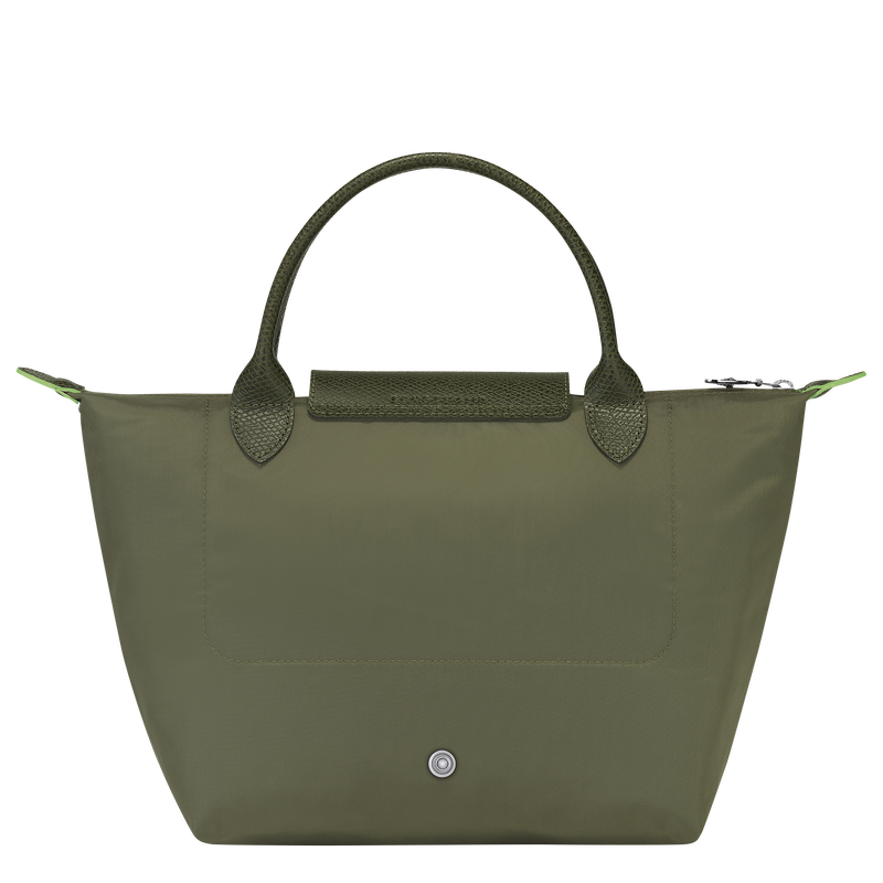 Le Pliage Green Tas met handgreep aan de bovenkant S , Groen - Gerecycled canvas  - Weergave 4 van  6