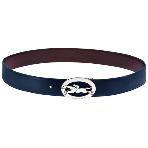 Men's belt, 585 Navy/Burgundy Men's belt, 585 Navy/Burgundy, hi-res