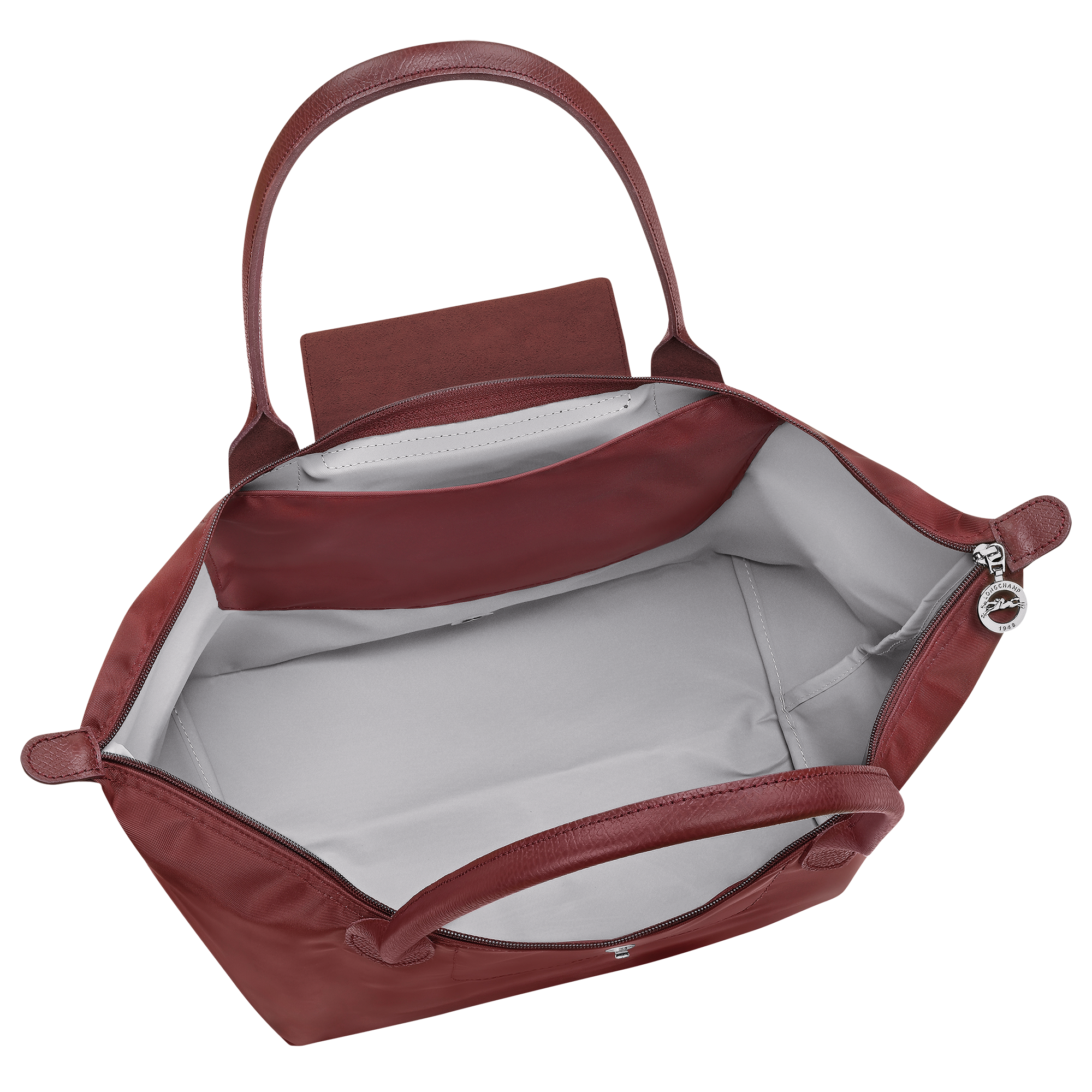 Le Pliage One L Tote bag Burgundy - Recycled canvas | Longchamp US Le Pliage One L Tote bag Burgundy - Recycled canvas | Longchamp US