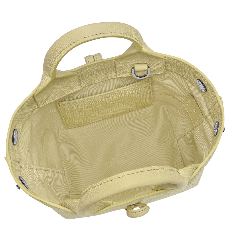 Borsa con manico XS Le Roseau , Pelle - Pistacchio  - View 6 of  7