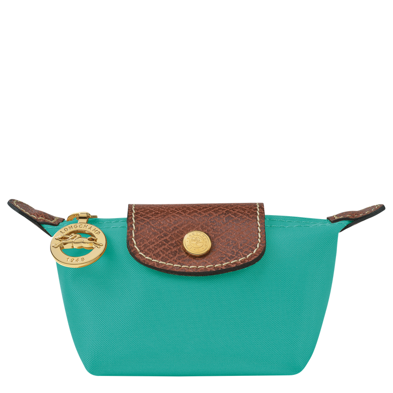 Le Pliage 原創系列 零錢包 , 綠松石色 - 再生帆布  - 查看 1 3