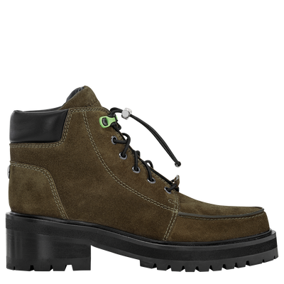 La Baroudeuse Low Boots, Olive