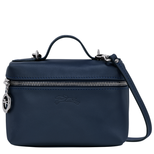 Vanity XS Le Pliage Xtra , Cuir - Navy - Vue 1 de 5