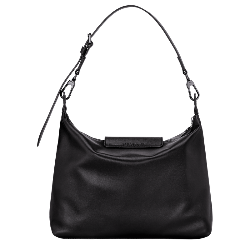 Sac port&eacute; &eacute;paule M Le Pliage Xtra , Cuir - Noir  - Vue 4 de 6