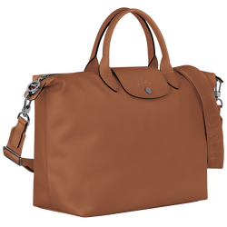 Handtasche L Le Pliage Xtra , Leder - Cognac