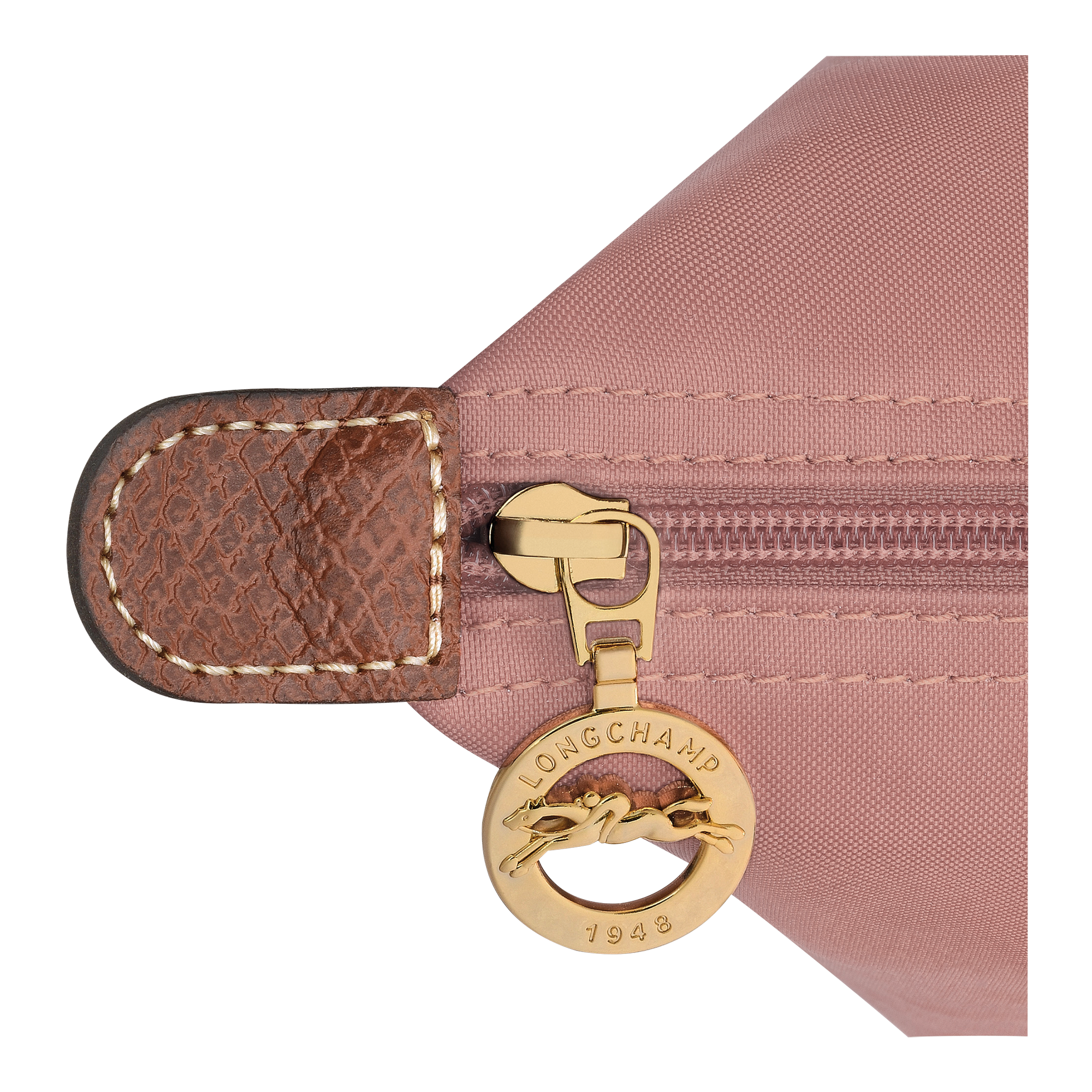 르 플리아쥬 오리지널 탑 핸들백 S, 핑크 티