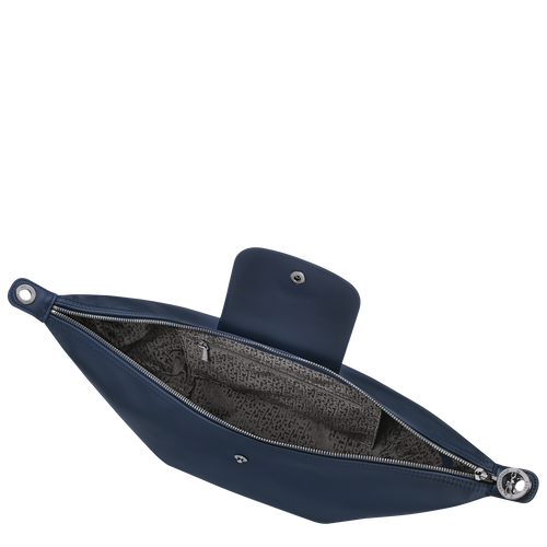 Schultertasche S Le Pliage Xtra , Leder - Navy - Ansicht 5 von 6