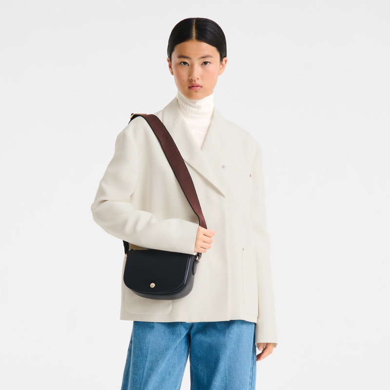 &Eacute;pure S Crossbody bag , Black - Leather  - View 7 of 7