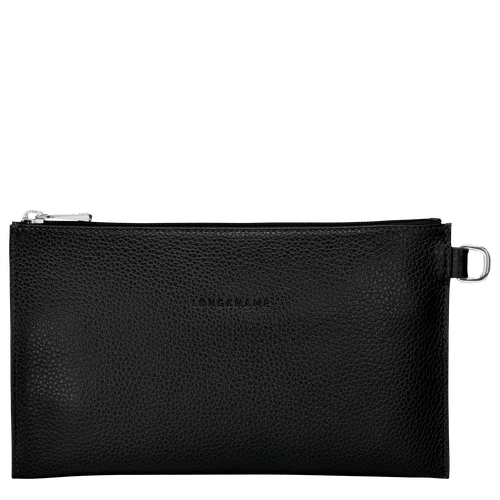 Pouch Le Foulonné Black (L2541021047) | Longchamp US Pouch Le Foulonné Black (L2541021047) | Longchamp US