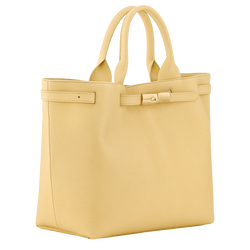 Le Smart L Tote bag , Hay - Leather