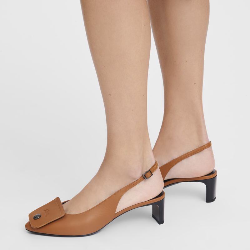 Slingback pumps