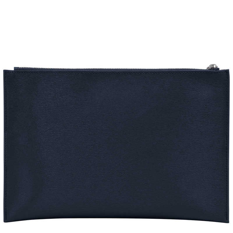 Le Pliage City Pouch , Navy - Canvas  - View 2 of 2