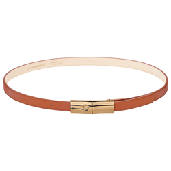 Le Roseau Ladies' belt , Bark - Leather