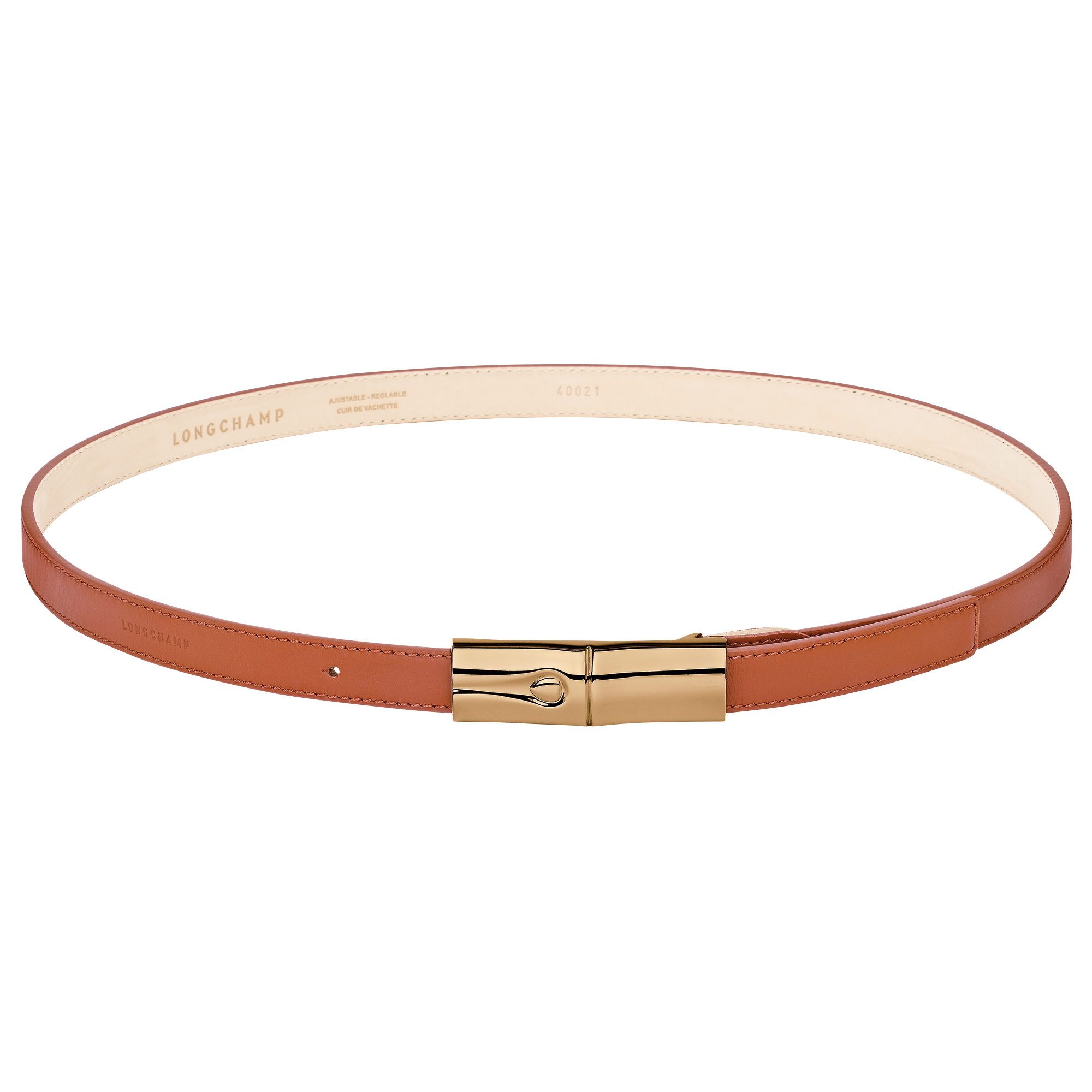 Ladies' belt, Bark - View 1 of
2 - zoom in Le Roseau Ladies' belt, Bark