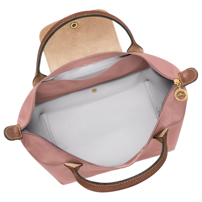 Le Pliage Original 手提包 S , 粉紅茶色 - 再生帆布